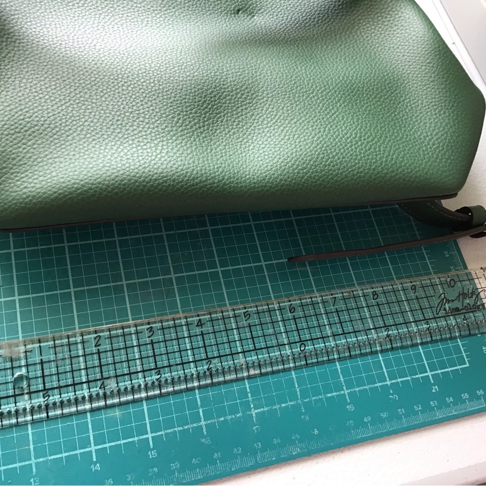 Coach Green Leather Crossbody Bag - Picture 4 of 5